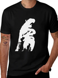 Chinese Word Tiger Unisex Cotton Tee – Relaxed Fit For Any Occasion
