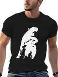 Chinese Word Tiger Unisex Cotton Tee – Relaxed Fit For Any Occasion
