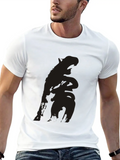 Chinese Word Tiger Unisex Cotton Tee – Relaxed Fit For Any Occasion